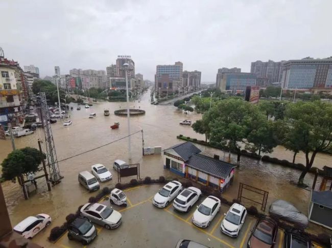 暴雨后的富川縣。譚山泉 攝（修圖）.jpg